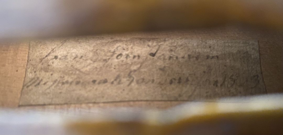 Hornsteiner Franz - Mittenwald Anno 1823 - G-885